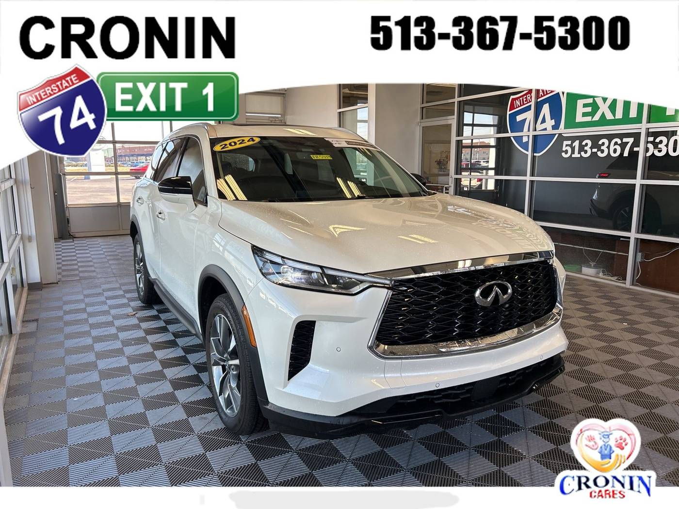 2024 INFINITI QX60 LUXE — SUV — 9,897 mi — Harrison, OH