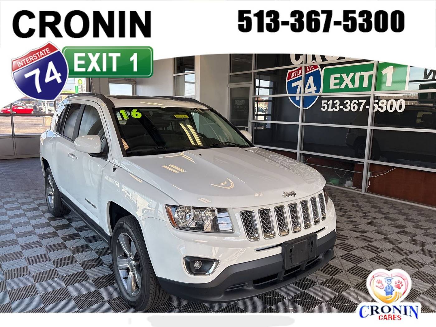 2016 Jeep Compass High Altitude — SUV — 74,006 mi — Harrison, OH