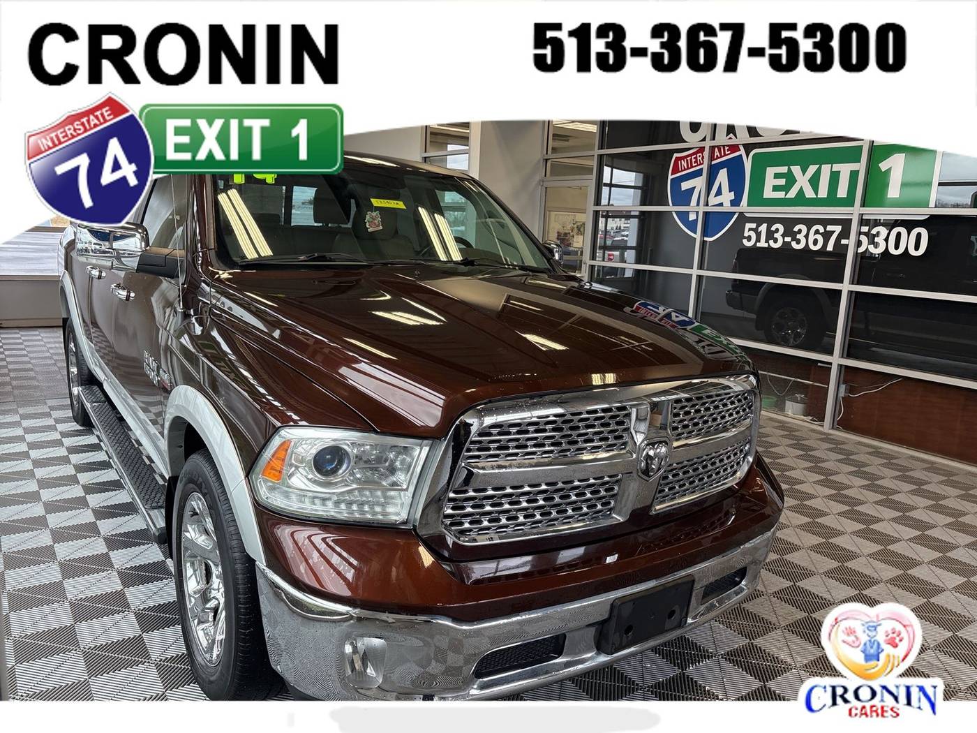 2014 Ram 1500 Laramie — Pickup Truck — 104,634 mi — Harrison, OH
