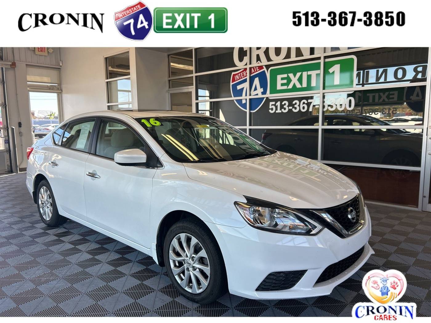 2016 Nissan Sentra SV — Sedan — 131,369 mi — Harrison, OH