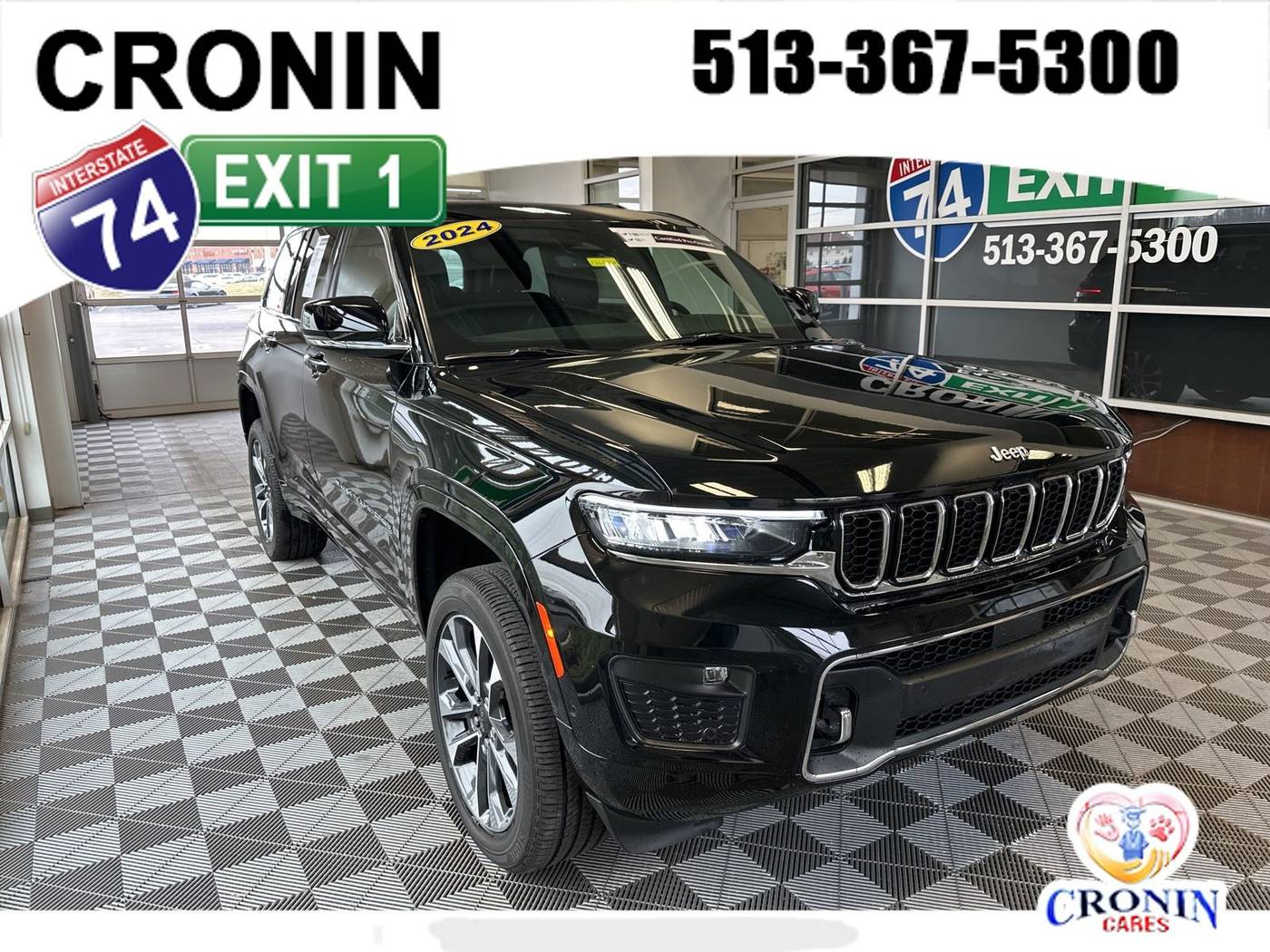 2024 Jeep Grand Cherokee Overland — SUV — 12,001 mi — Harrison, OH
