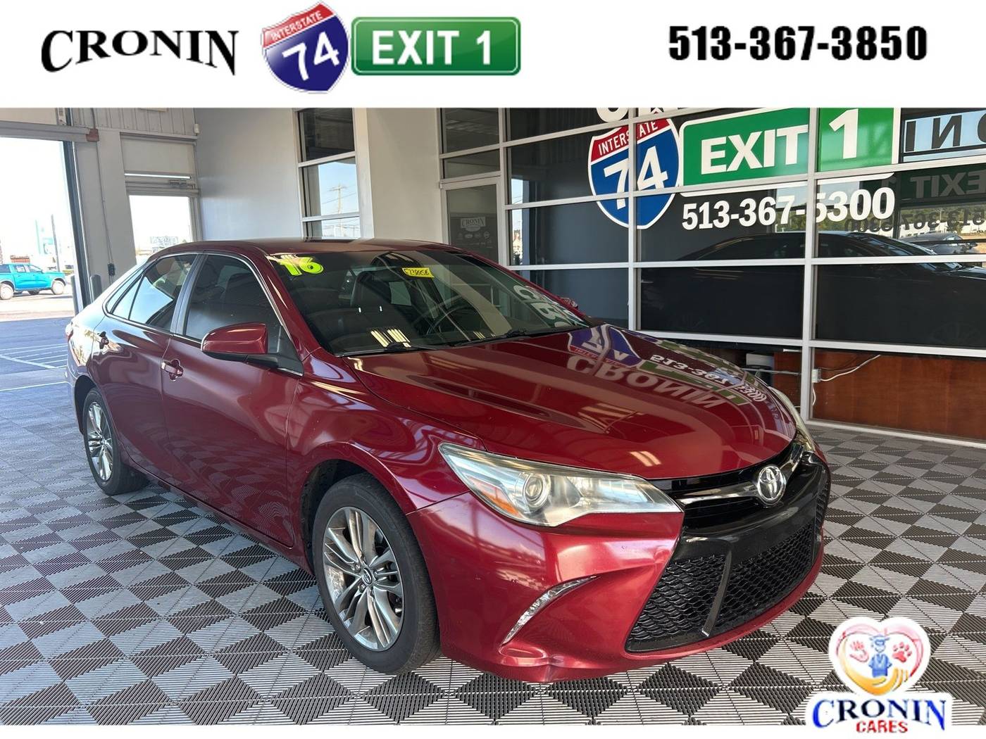 2016 Toyota Camry XLE — Sedan — 142,624 mi — Harrison, OH