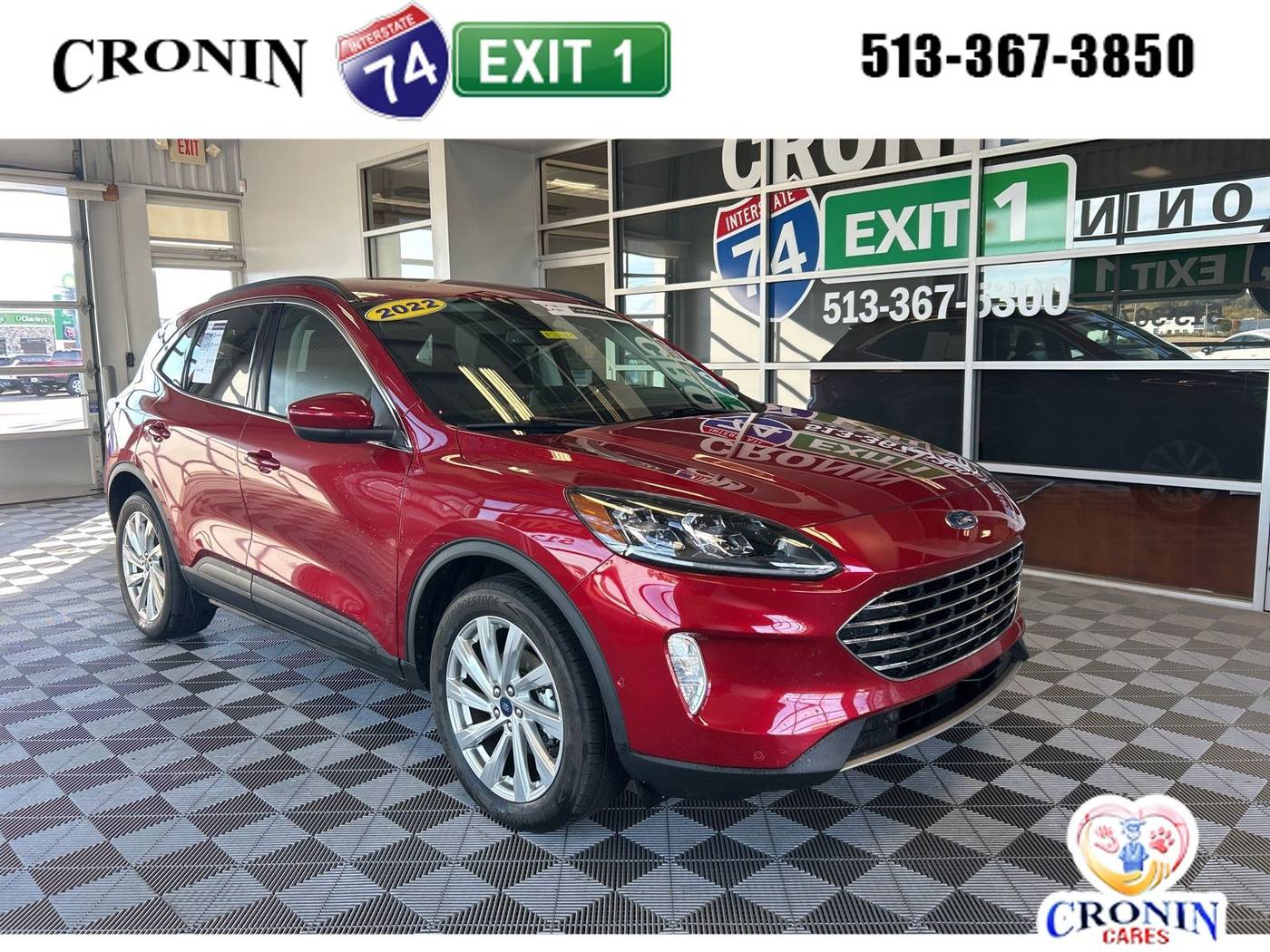 2022 Ford Escape Titanium Hybrid — SUV — 15,351 mi — Harrison, OH