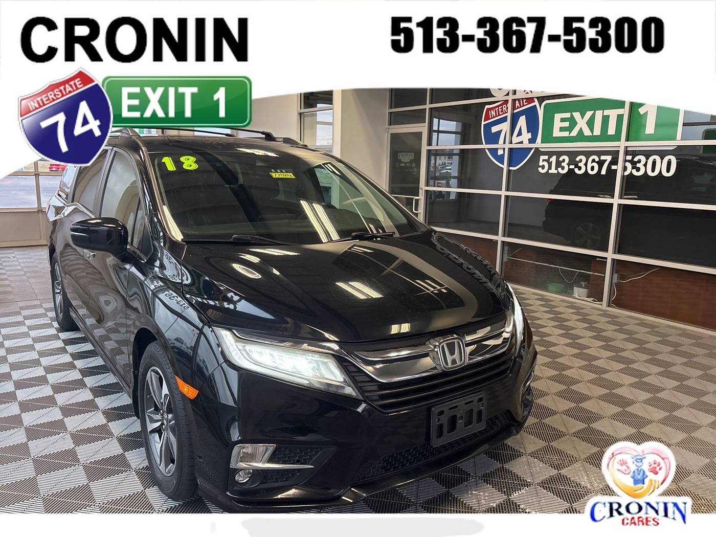 2018 Honda Odyssey Touring — Minivan — 109,276 mi — Harrison, OH