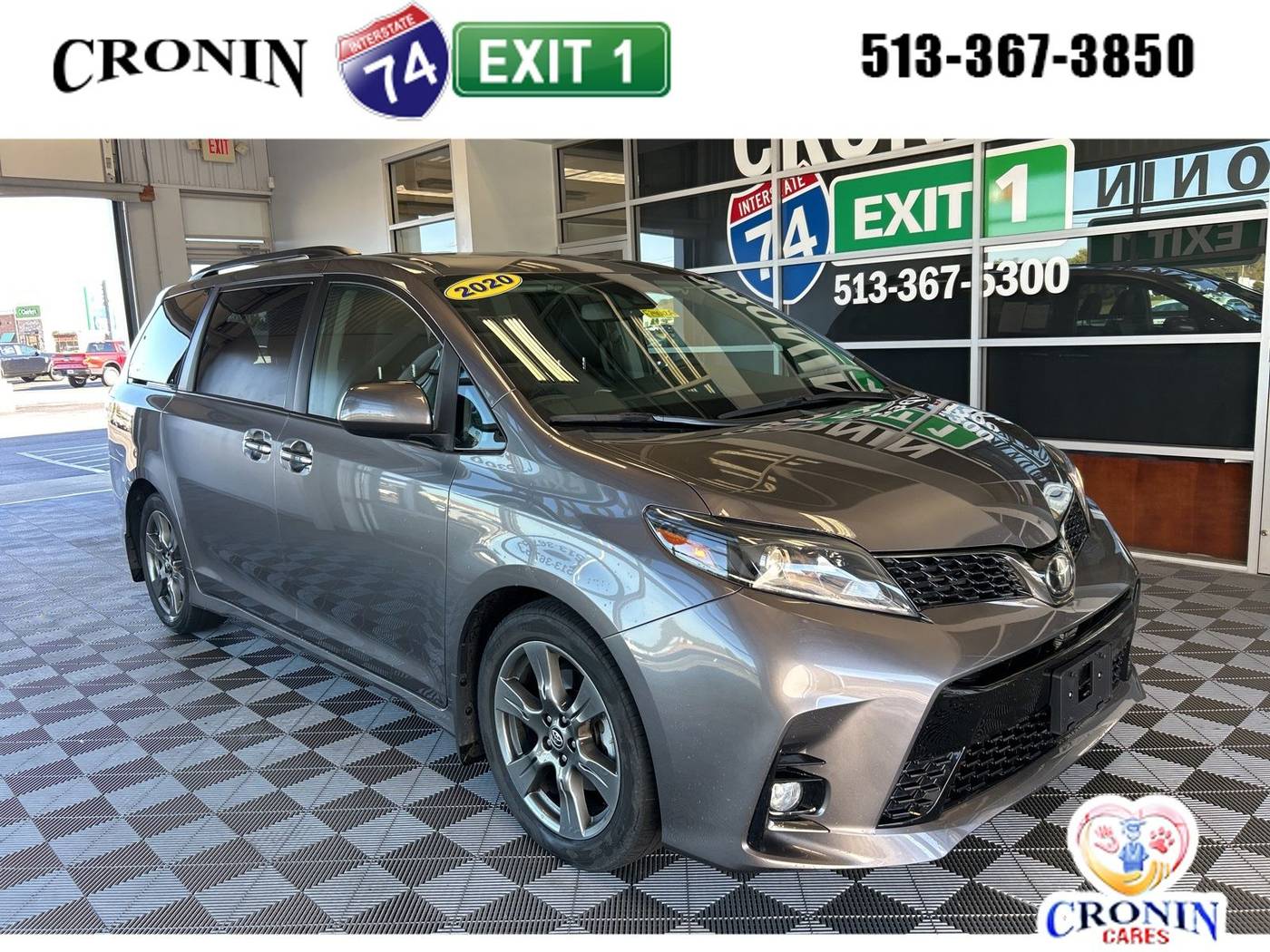2020 Toyota Sienna SE — Minivan — 34,425 mi — Harrison, OH