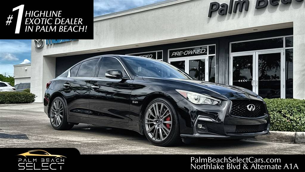 2018 INFINITI Q50 RED SPORT 400 — Sedan — 95,551 mi — North Palm Beach, FL