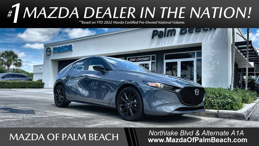 2023 Mazda Mazda3 Carbon Edition — Hatchback — 10,812 mi — North Palm Beach, FL