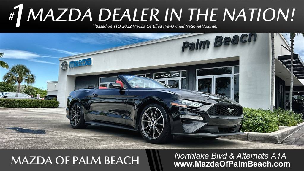 2019 Ford Mustang EcoBoost Premium — Convertible — 36,578 mi — North Palm Beach, FL