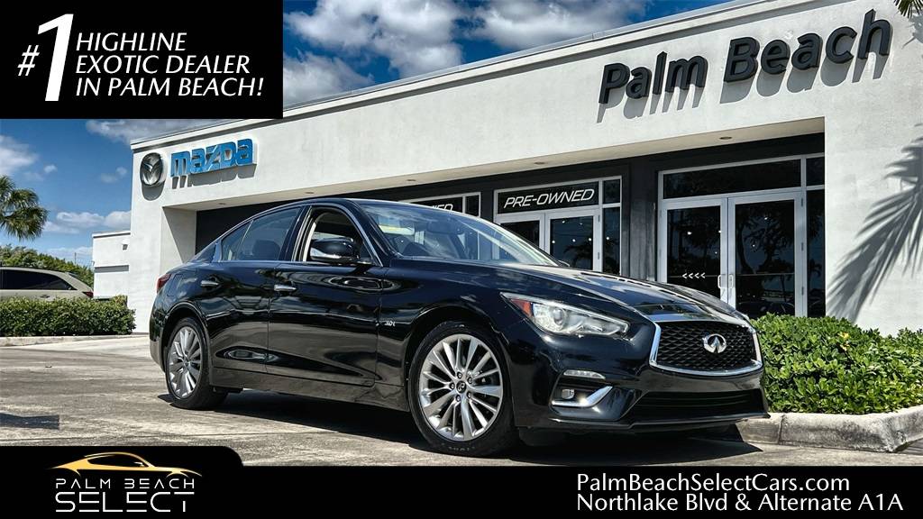 2018 INFINITI Q50 3.0t LUXE — Sedan — 47,500 mi — North Palm Beach, FL
