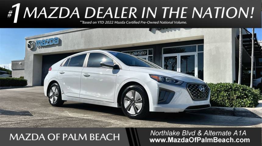 2022 Hyundai Ioniq Hybrid Blue — Hatchback — 19,118 mi — North Palm Beach, FL
