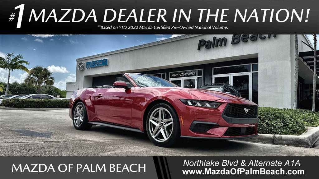 2024 Ford Mustang EcoBoost — Convertible — 3,890 mi — North Palm Beach, FL