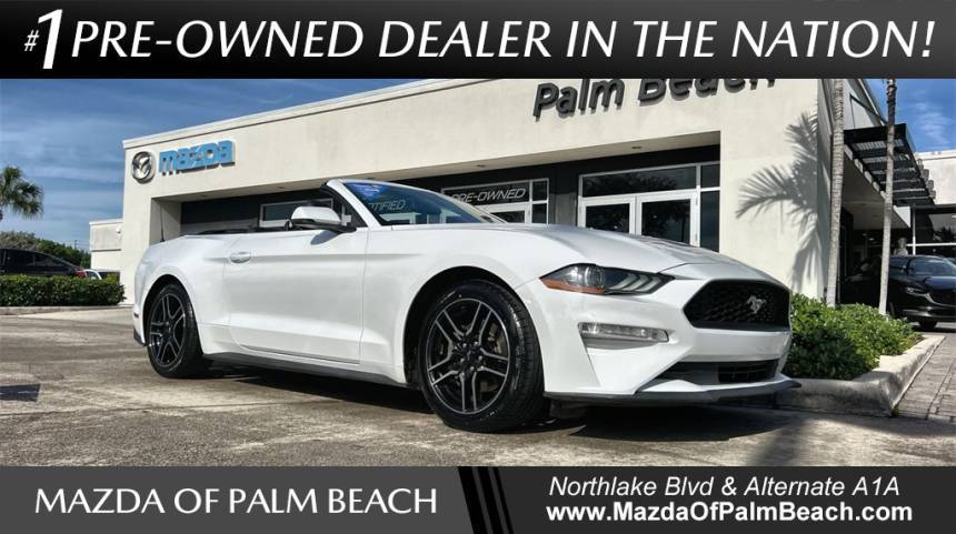 2019 Ford Mustang EcoBoost Premium — Convertible — 103,515 mi — North Palm Beach, FL