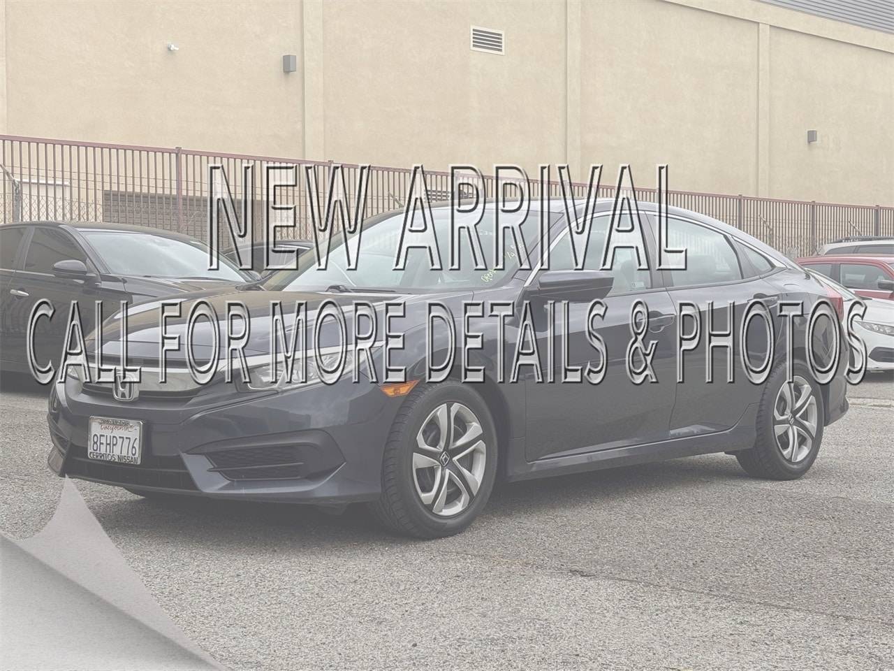 2018 Honda Civic LX — Sedan — 84,469 mi — Cerritos, CA