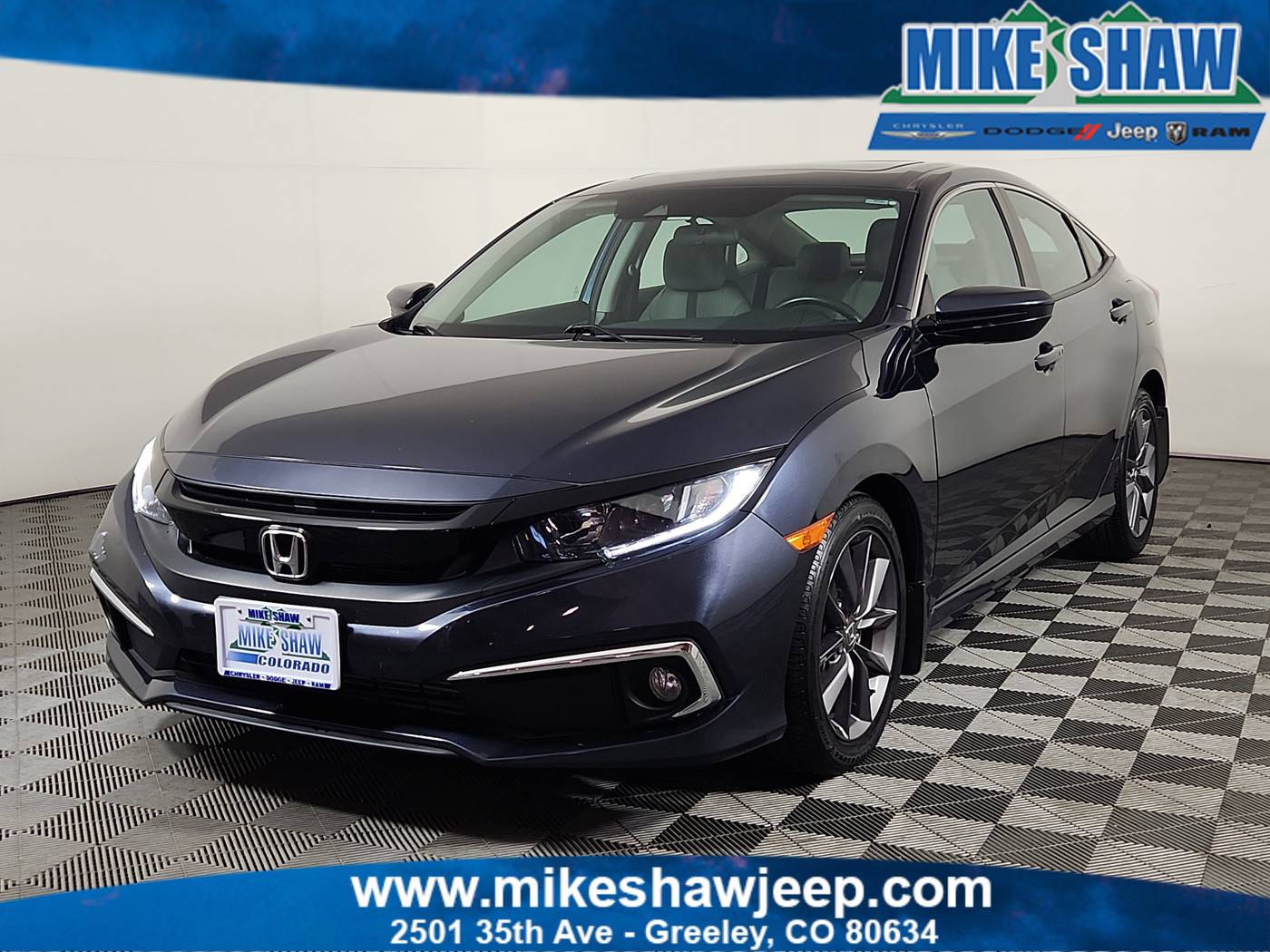 2021 Honda Civic EX — Sedan — 21,114 mi — Greeley, CO
