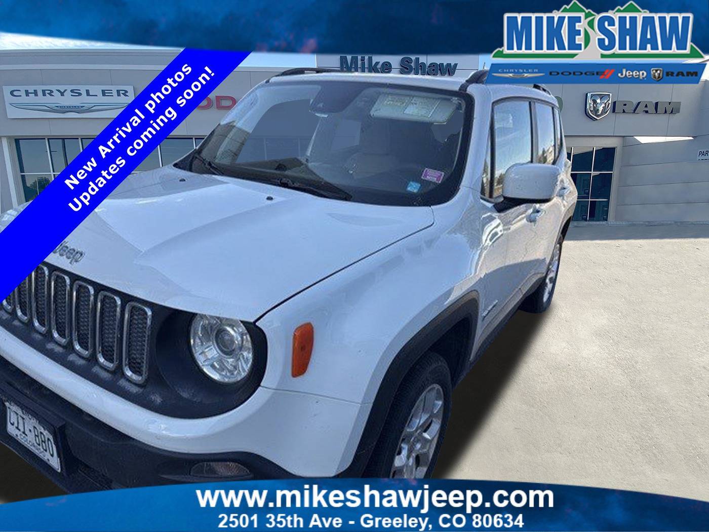 2018 Jeep Renegade Latitude — SUV — 88,078 mi — Greeley, CO