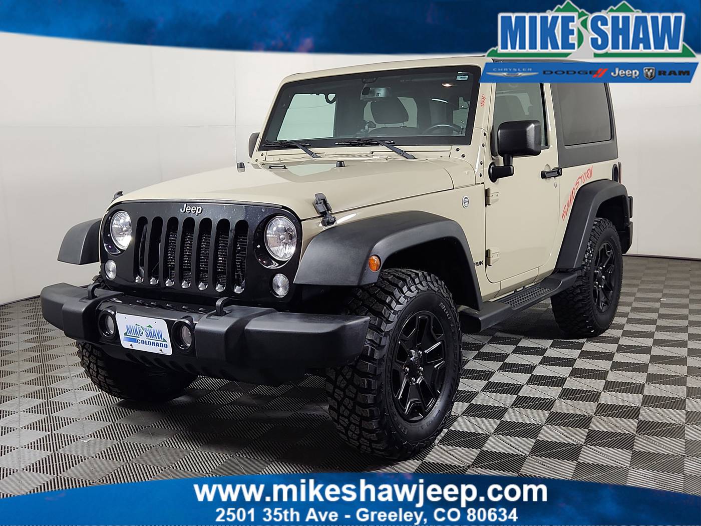 2018 Jeep Wrangler Willys Wheeler W — SUV — 38,177 mi — Greeley, CO