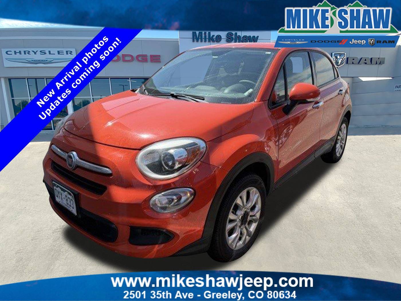 2016 FIAT 500X Easy — SUV — 98,290 mi — Greeley, CO