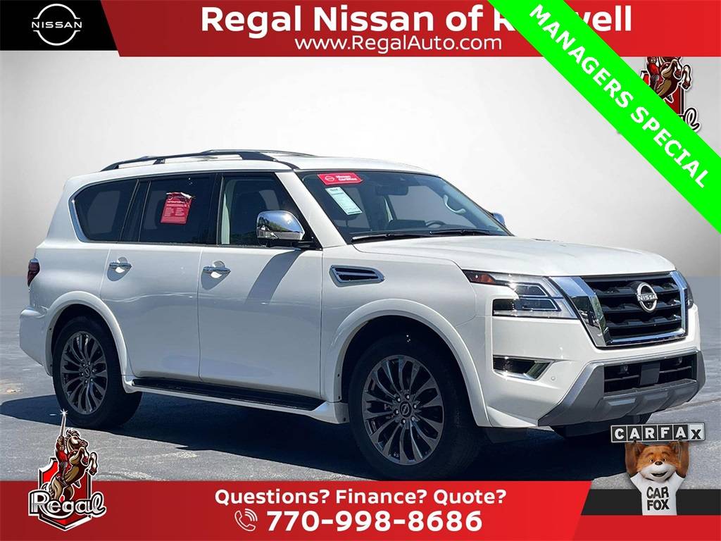2024 Nissan Armada Platinum — SUV — 24,582 mi — Roswell, GA
