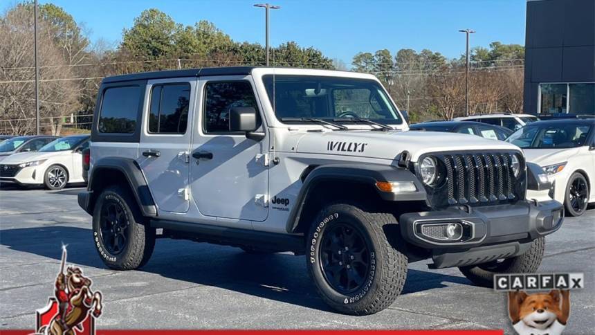 2021 Jeep Wrangler Willys — SUV — 50,388 mi — Roswell, GA