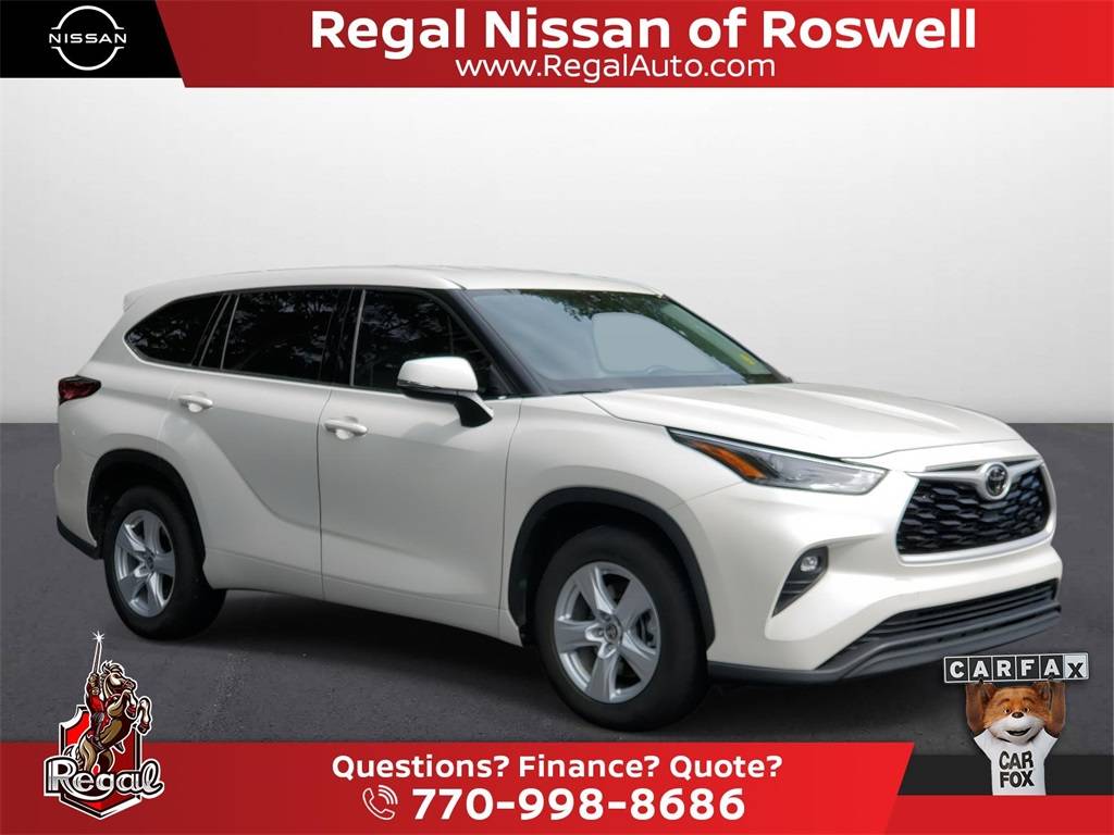 2021 Toyota Highlander L — SUV — 66,356 mi — Roswell, GA