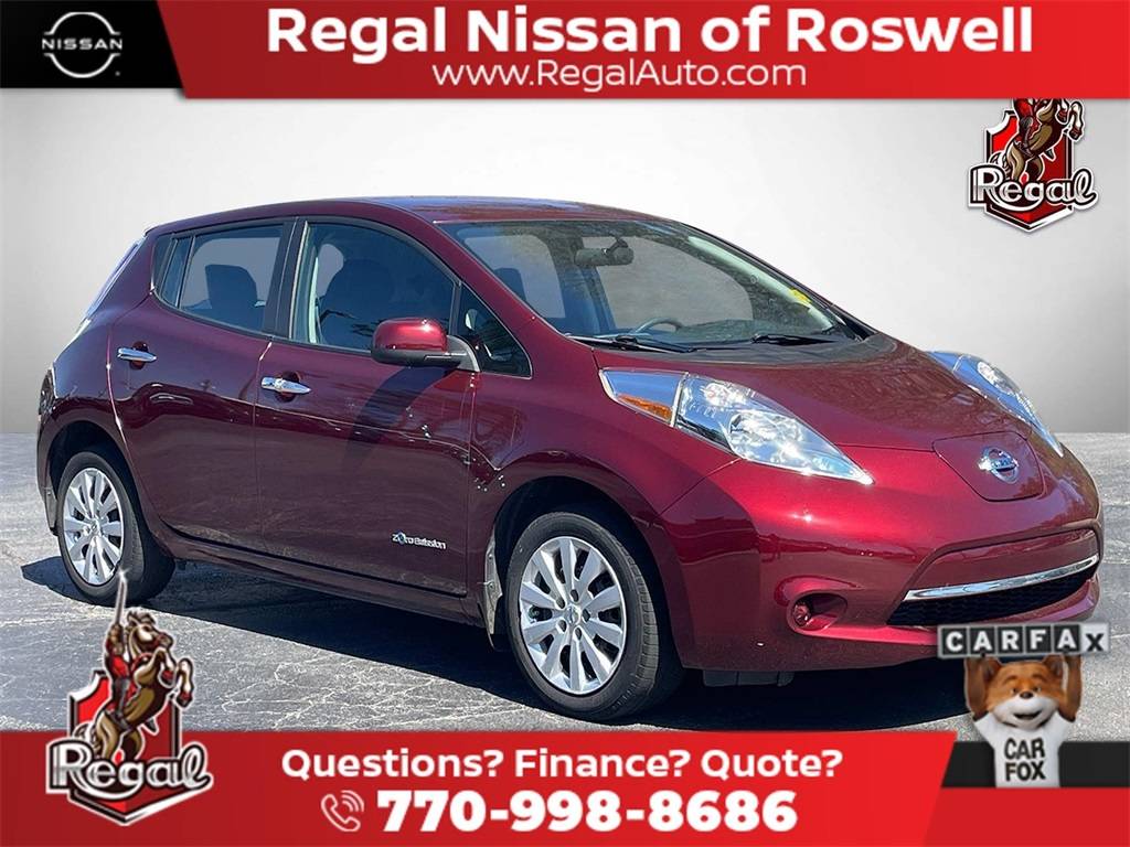 2016 Nissan LEAF S — Hatchback — 55,113 mi — Roswell, GA