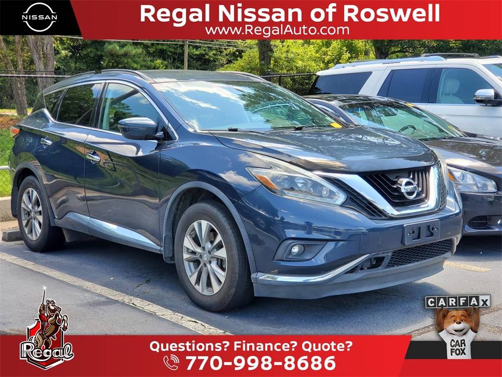 2018 Nissan Murano SV — SUV — 73,750 mi — Roswell, GA