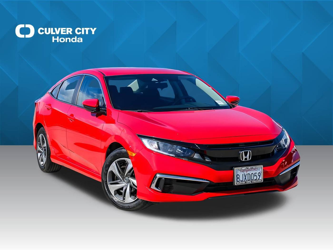 2019 Honda Civic LX — Sedan — 95,770 mi — Culver City, CA