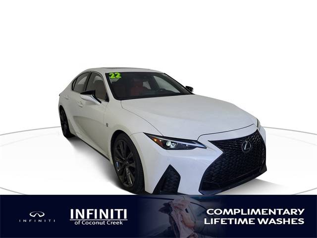 2022 Lexus IS IS 350 F SPORT — Sedan — 14,501 mi — Coconut Creek, FL