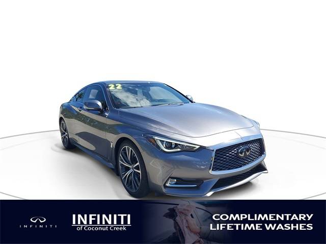2022 INFINITI Q60 LUXE — Coupe — 11,672 mi — Coconut Creek, FL