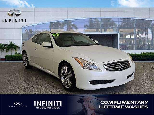 2008 INFINITI G G37 — Coupe — 100,419 mi — Coconut Creek, FL