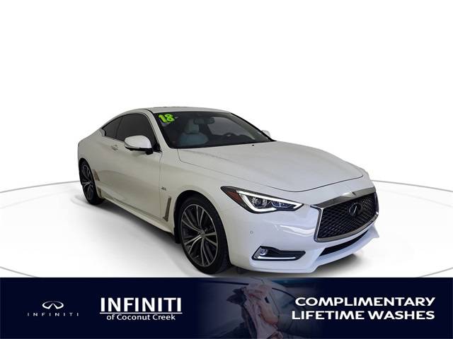 2018 INFINITI Q60 2.0t LUXE — Coupe — 75,864 mi — Coconut Creek, FL