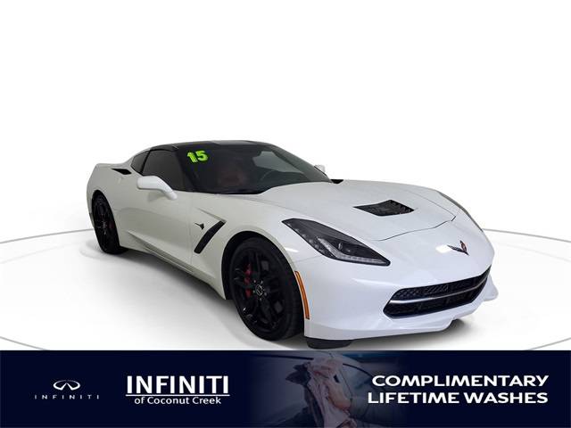 2015 Chevrolet Corvette Z51 1LT — Coupe — 57,604 mi — Coconut Creek, FL