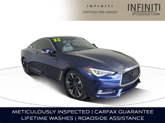 2022 INFINITI Q60 LUXE — Coupe — 36,838 mi — Coconut Creek, FL