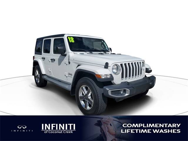 2018 Jeep Wrangler Sahara — SUV — 50,044 mi — Coconut Creek, FL