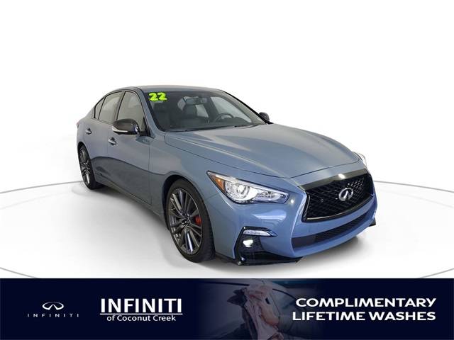 2022 INFINITI Q50 RED SPORT 400 — Sedan — 3,487 mi — Coconut Creek, FL