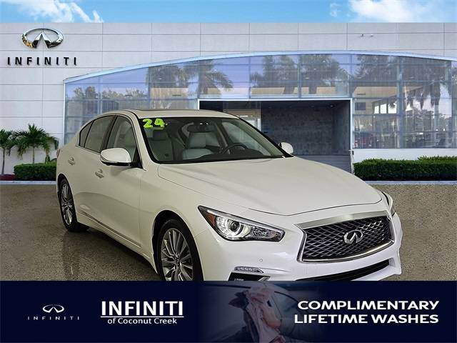 2024 INFINITI Q50 LUXE — Sedan — 6,139 mi — Coconut Creek, FL