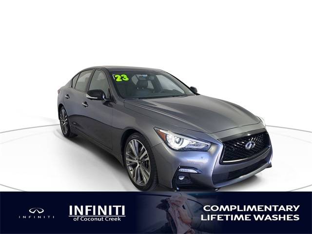 2023 INFINITI Q50 SENSORY — Sedan — 4,555 mi — Coconut Creek, FL