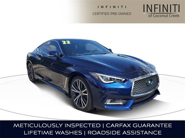 2022 INFINITI Q60 LUXE — Coupe — 12,392 mi — Coconut Creek, FL