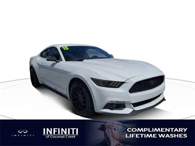 2015 Ford Mustang EcoBoost Premium — Coupe — 36,452 mi — Coconut Creek, FL