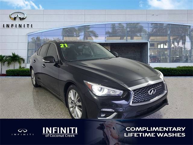 2021 INFINITI Q50 3.0t LUXE — Sedan — 64,000 mi — Coconut Creek, FL