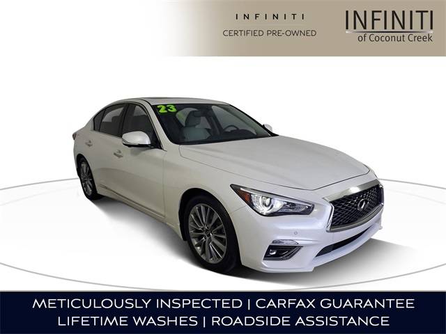 2023 INFINITI Q50 LUXE — Sedan — 10,377 mi — Coconut Creek, FL