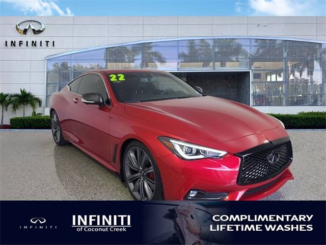 2022 INFINITI Q60 RED SPORT 400 — Coupe — 9,625 mi — Coconut Creek, FL