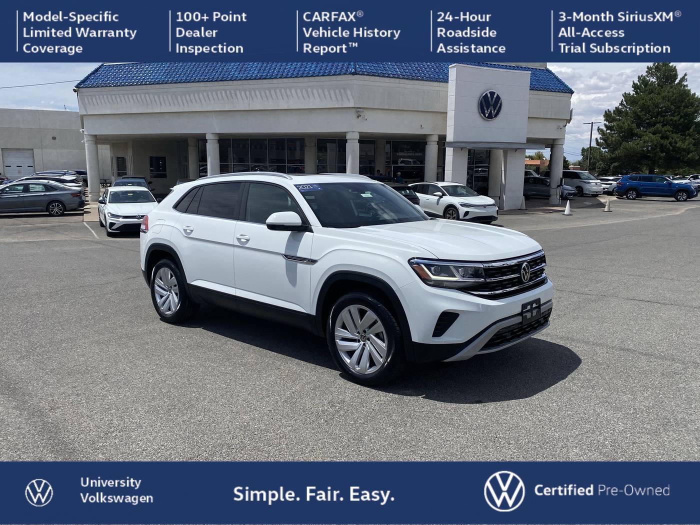 2021 Volkswagen Atlas Cross Sport SE with Technology — SUV — 51,465 mi — Albuquerque, NM