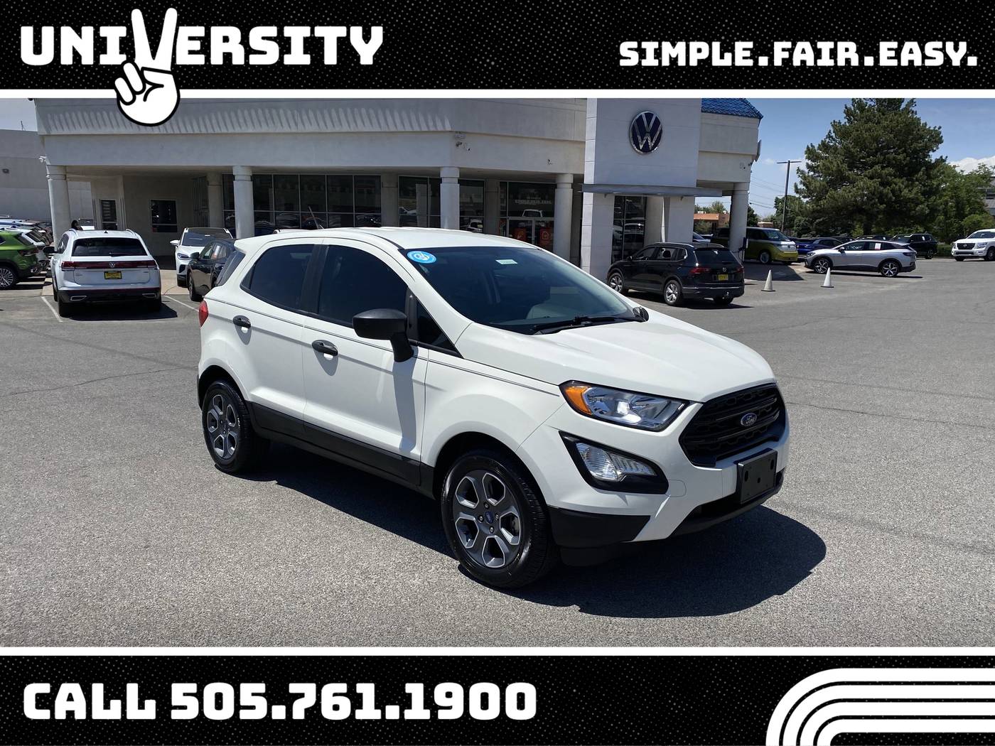 2021 Ford EcoSport S — SUV — 45,797 mi — Albuquerque, NM