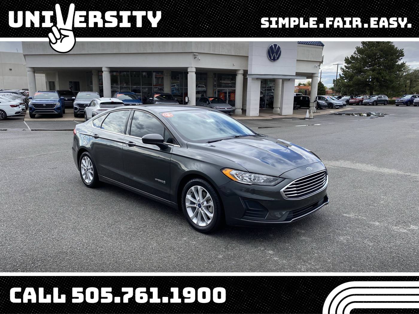 2019 Ford Fusion Hybrid SE — Sedan — 67,717 mi — Albuquerque, NM