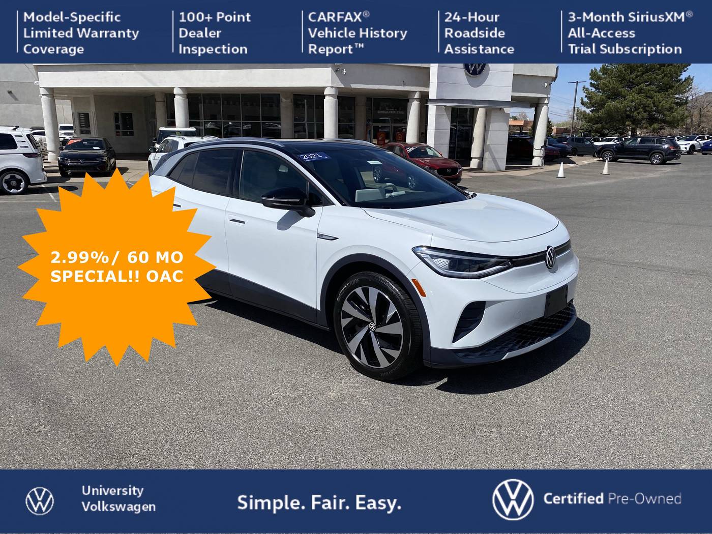 2021 Volkswagen ID.4 1st Edition — SUV — 26,686 mi — Albuquerque, NM