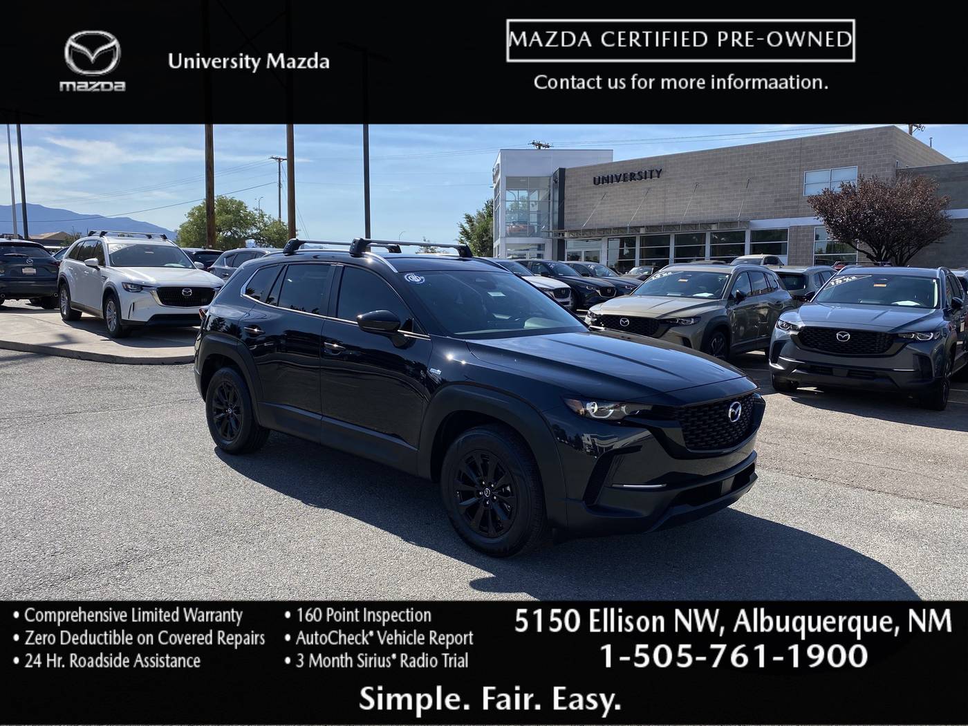 2025 Mazda CX-50 Hybrid Preferred — SUV — 3,323 mi — Albuquerque, NM