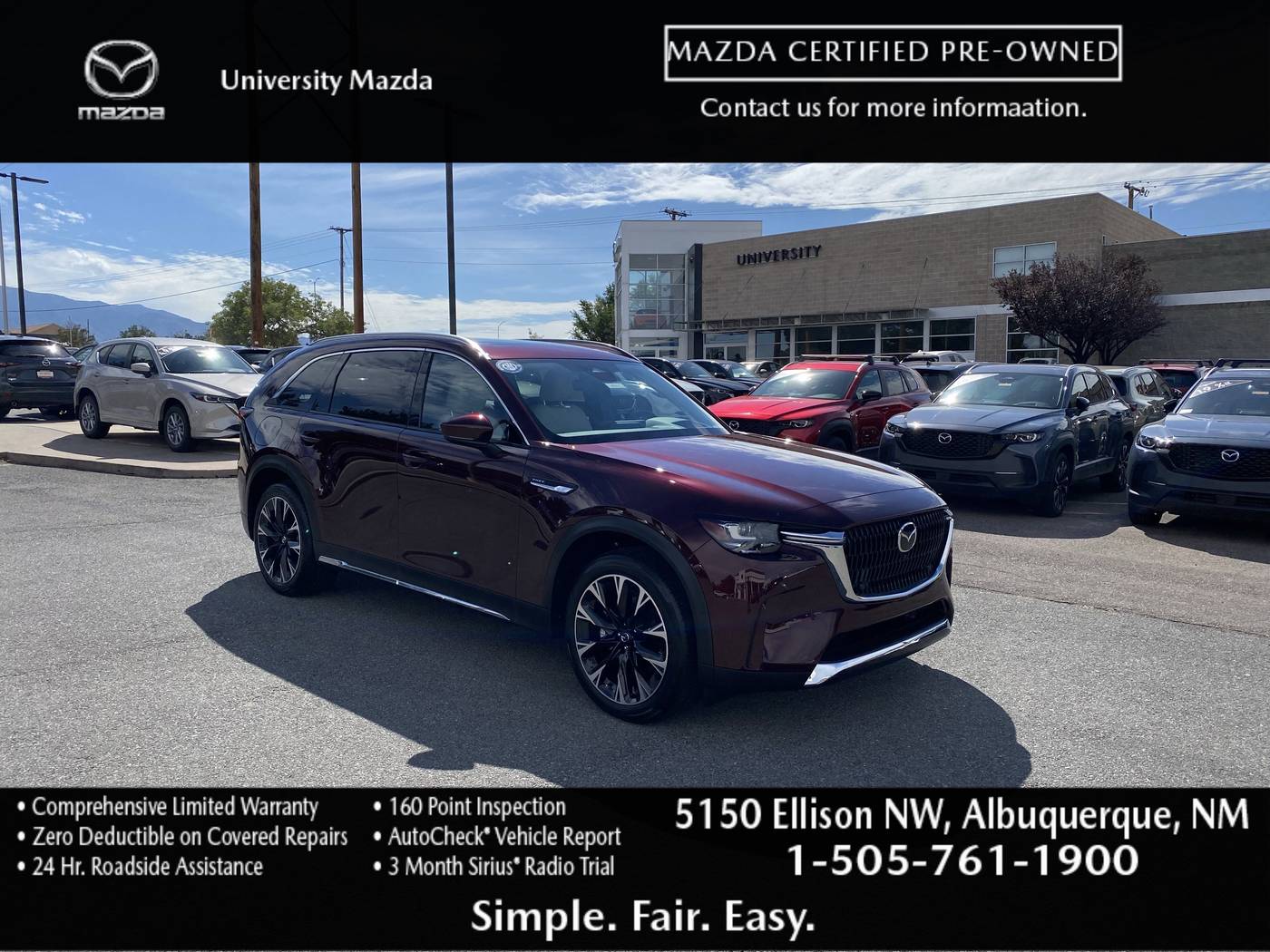 2024 Mazda CX-90 Plug-In Hybrid Premium Plus — SUV — 12,612 mi — Albuquerque, NM