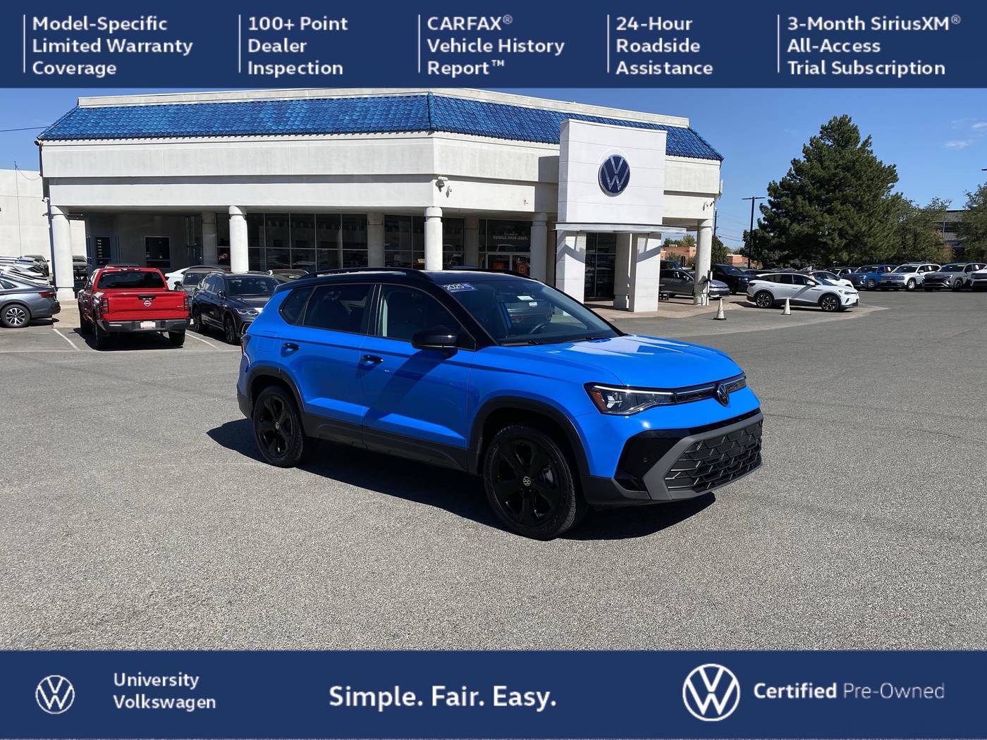 2025 Volkswagen Taos SE Black — SUV — 7,665 mi — Albuquerque, NM