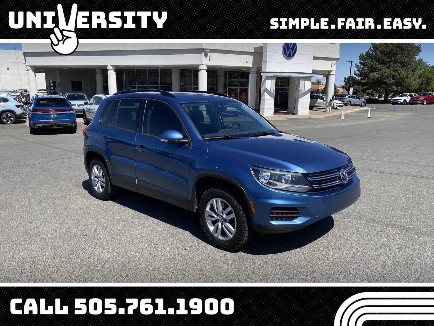 2017 Volkswagen Tiguan S — SUV — 83,608 mi — Albuquerque, NM